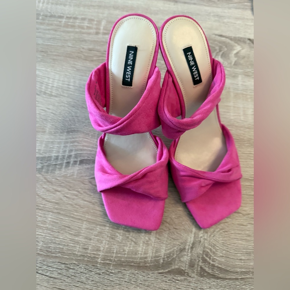 Nine West Pink Women's Shoes - Picture 2 of 5